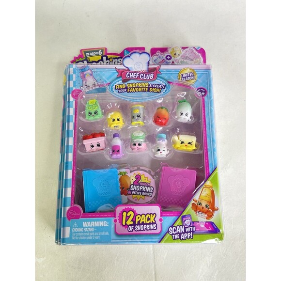 Shopkins Season 6 Chef Club 12 Pack Figures New - Picture 1 of 9